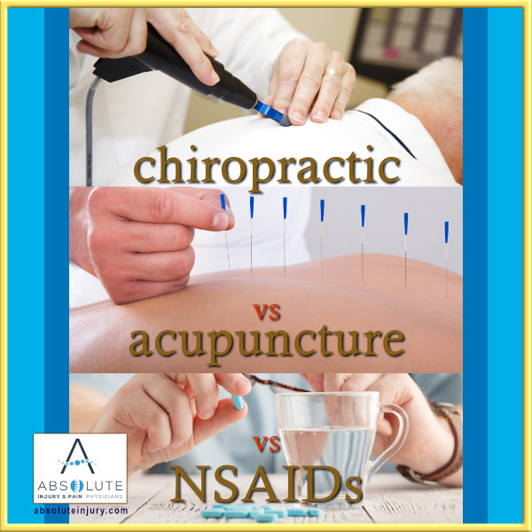 chiropractic acupuncture nsaids