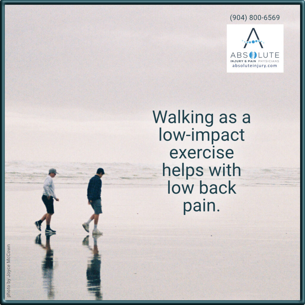 walking for low back pain